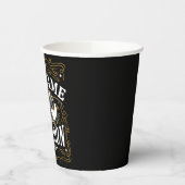 Gepersonaliseerde Bourbon  Pistolen Whiskey Label Papieren Bekers (Links)