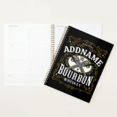 Gepersonaliseerde Bourbon  Pistolen Whiskey Label Planner (Display)