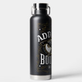 Gepersonaliseerde Bourbon  Pistolen Whiskey Label Waterfles (Voorkant)