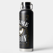 Gepersonaliseerde Bourbon  Pistolen Whiskey Label Waterfles (Achterkant)