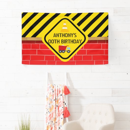 Gepersonaliseerde bouwpartij spandoek (Insitu)