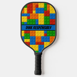 Gepersonaliseerde bouwstenen Dink verantwoord 2 Pickleball Paddle