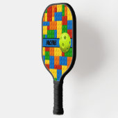 Gepersonaliseerde bouwstenen Dink verantwoord 2 Pickleball Paddle (Links)