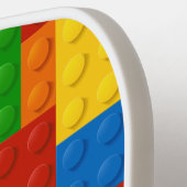 Gepersonaliseerde bouwstenen Dink verantwoord Pickleball Paddle (Links Detail)