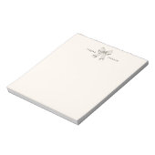 Gepersonaliseerde  Bow Stationery Notitieblok (Linkerzijde)