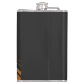 Gepersonaliseerde Bowler Strike Bowling Lanes Ball Heupfles (Achterkant)