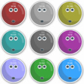 Gepersonaliseerde Bowling Ball Arsenal Stickers (Voorkant)