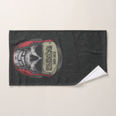 Gepersonaliseerde Boxer Fight Club Skeleton Boxing Bad Handdoek (Handdoek)