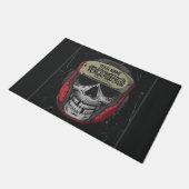 Gepersonaliseerde Boxer Fight Club Skeleton Boxing Deurmat (Schuin)