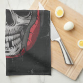 Gepersonaliseerde Boxer Fight Club Skeleton Boxing Theedoek (Quarter Fold)