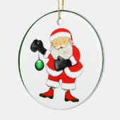 Gepersonaliseerde Boxing Collectible Keramisch Ornament (Links)