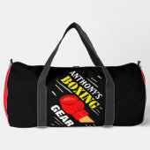 Gepersonaliseerde Boxing Gym Duffel Bag Plunjezak (Voorkant)