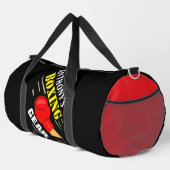 Gepersonaliseerde Boxing Gym Duffel Bag Plunjezak (Rechterhoek)