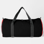 Gepersonaliseerde Boxing Gym Duffel Bag Plunjezak (Achterkant)