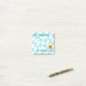 Gepersonaliseerde Boy Lunch Box Notes Retro Checke (Op bureau)