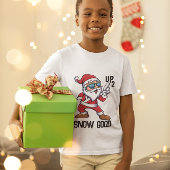 Gepersonaliseerde Boys Funny Christmas Quote Carto T-shirt