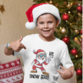 Gepersonaliseerde Boys Funny Christmas Quote Carto T-shirt