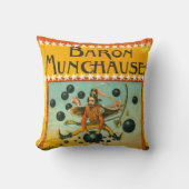 Gepersonaliseerde Boy's Room Flying Circus Man Kussen (Voorkant)