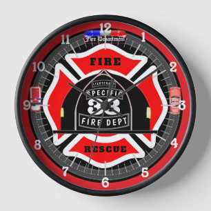 Gepersonaliseerde Brandweer Helm City Side