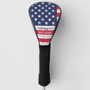 Gepersonaliseerde brandweermonogram GO Golfheadcover
