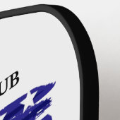 Gepersonaliseerde brandweermonogram pickleball paddle (Links Detail)