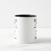 Gepersonaliseerde Braziliaanse Jiu Jitsu Gift Retr Mok (Midden)