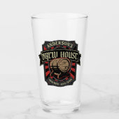 Gepersonaliseerde Breedhuis Etiket Bierbrouwerij P Glas (Voorkant)