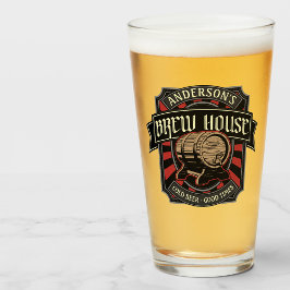 Gepersonaliseerde Breedhuis Etiket Bierbrouwerij P Glas