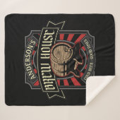 Gepersonaliseerde Breedhuis Etiket Bierbrouwerij P Sherpa Deken (Voorkant (horizontaal))