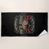 Gepersonaliseerde Breedhuis Etiket Bierbrouwerij P Strandlaken (Voorkant)