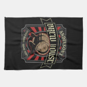 Gepersonaliseerde Breedhuis Etiket Bierbrouwerij P Theedoek (Horizontaal)