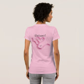 Gepersonaliseerde Bridal Party T-shirt Sjabloon (Achterkant volledig)