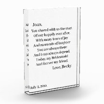 Gepersonaliseerde Bridesmaid