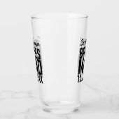 Gepersonaliseerde bridesmaid Wedding Glass Tumbler (Links)