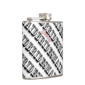 Gepersonaliseerde bridesmaïdale kolf heupfles (Rechts)