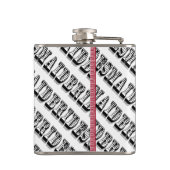 Gepersonaliseerde bridesmaïdale kolf heupfles (Achterkant)