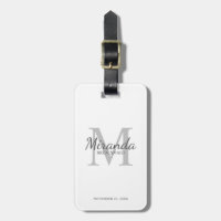 Gepersonaliseerde bridesmaïd's monogram en naam