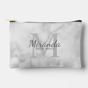 Gepersonaliseerde bridesmaïd's monogram en naam etui
