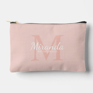 Gepersonaliseerde bridesmaïd's monogram en naam etui