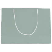 Gepersonaliseerde bridesmaïd's monogram en naam groot cadeauzakje (Achterkant)