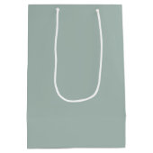 Gepersonaliseerde bridesmaïd's monogram en naam medium cadeauzakje (Achterkant)