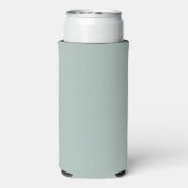 Gepersonaliseerde bridesmaïd's monogram en naam seltzer blikjeskoeler (Seltzer Achterkant)