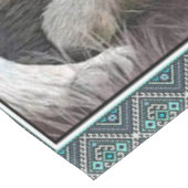 Gepersonaliseerde brief aan mijn kleinzoon tafelkleed (Gekanteld)