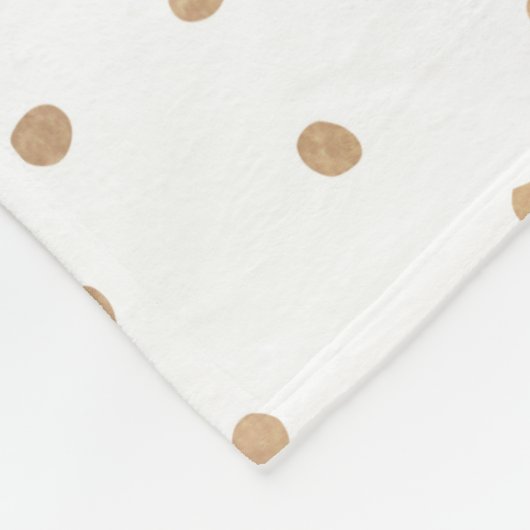 Gepersonaliseerde brief Aangepaste naam Monogram Fleece Deken (Hoek)