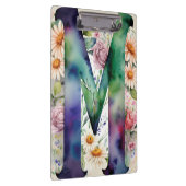 Gepersonaliseerde brief M Bloemen Waterverf Leraar Klembord (Rechts)