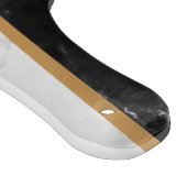 Gepersonaliseerde brief Marmeren steen snijplank (Hoek)