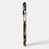 Gepersonaliseerde brief over bloem ontwerp Case-Mate iPhone case (Achterkant / Links)