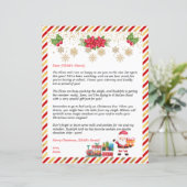 Gepersonaliseerde brief van de Kerstman voor Kids  (Staand voorkant)