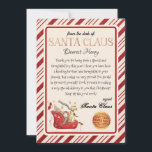 Gepersonaliseerde brief van Santa Christmas Print Kaart<br><div class="desc">Breng magie naar uw kerstvakantie met de magie van de Kerstman dit jaar met deze afdrukbare brief van de Kerstman. Deze brief van het bureau van Santa is volledig aanpasbaar om uw eigen te maken en kan direct worden gedownload. U kunt vanuit huis deze bewerkbare gepersonaliseerde brief van de Kerstman...</div>