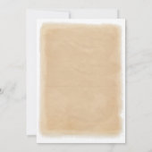 Gepersonaliseerde brief van Santa Christmas Print Kaart (Achterkant)